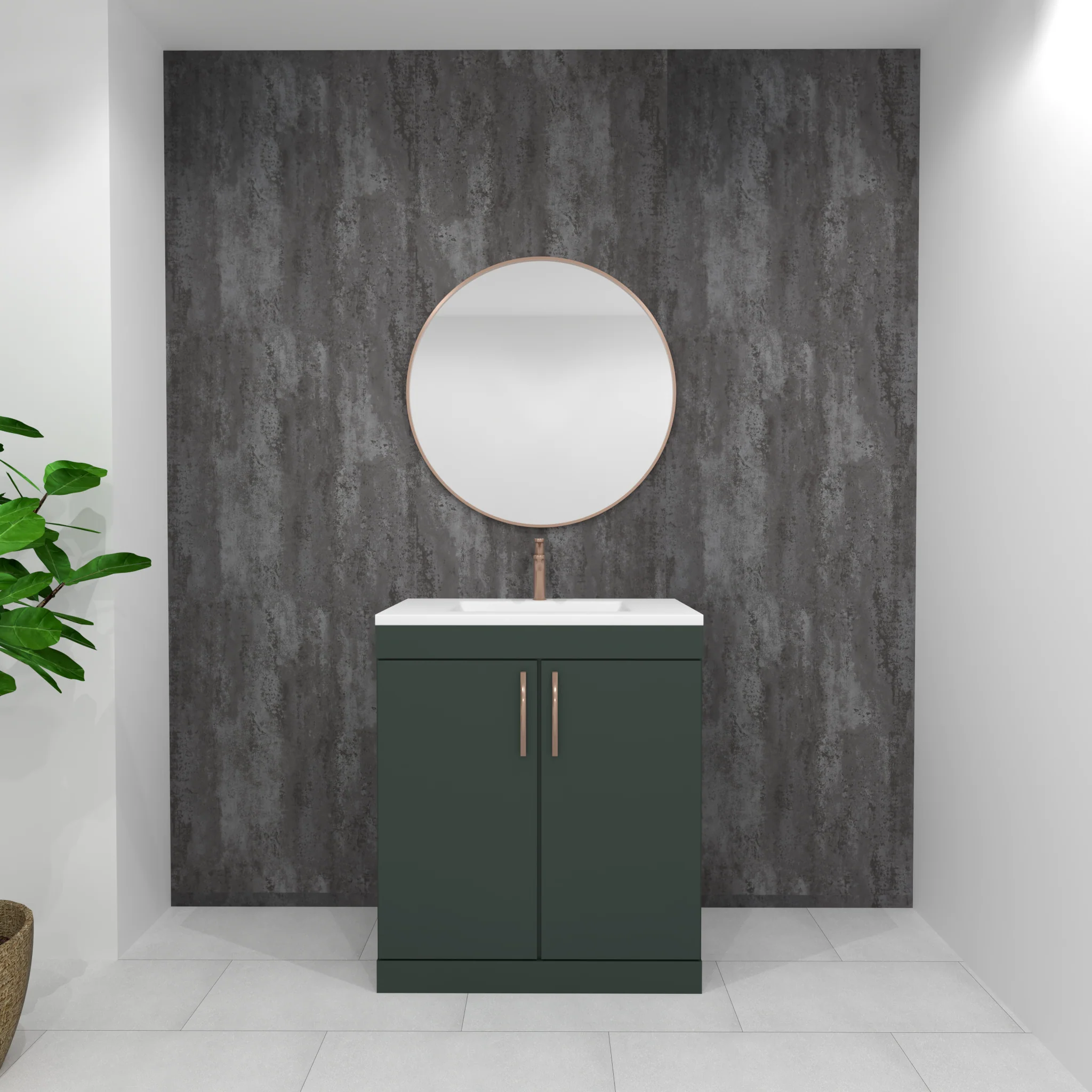 Premium Black Graphite Matt Shower Wall Panel – 1M x 2.4M - Image 3