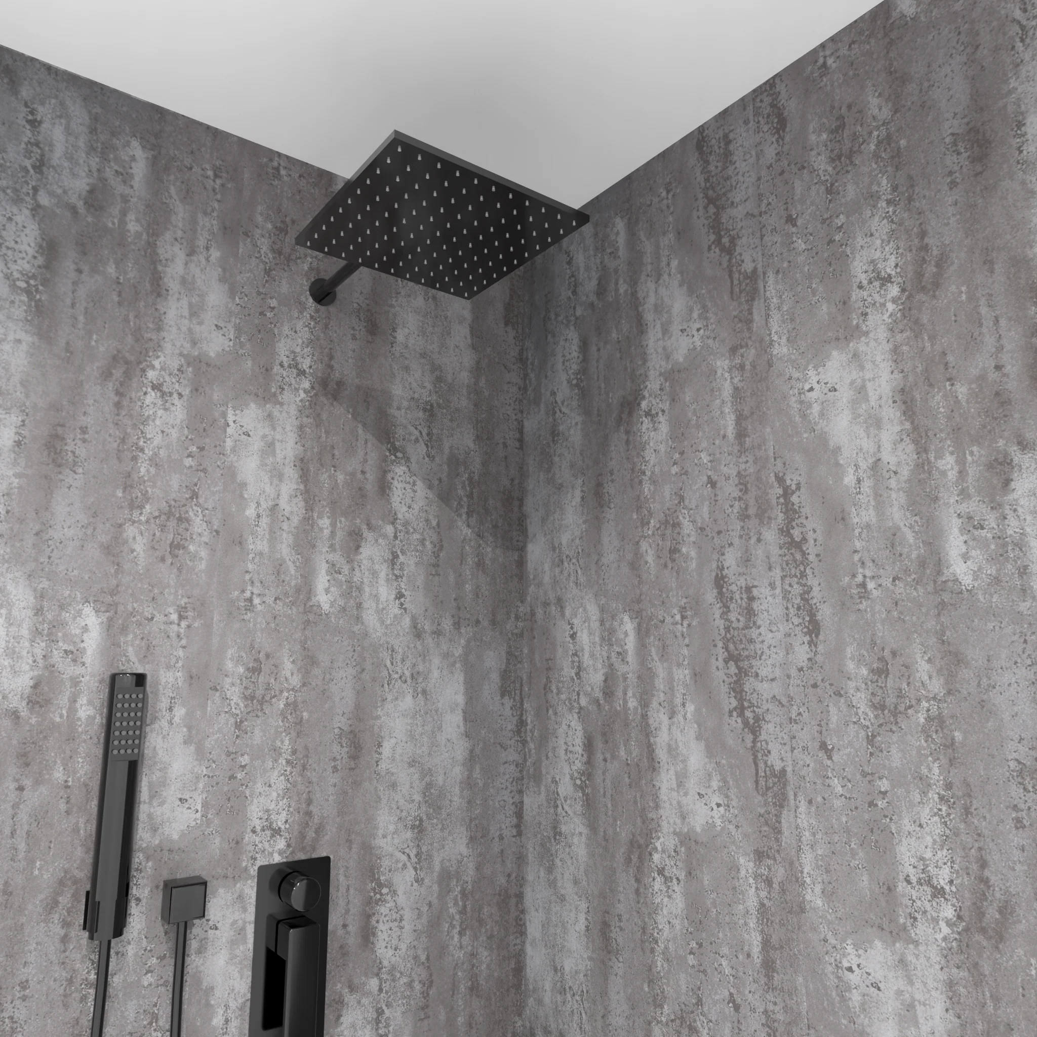 Premium Black Graphite Matt Shower Wall Panel – 1M x 2.4M - Image 5