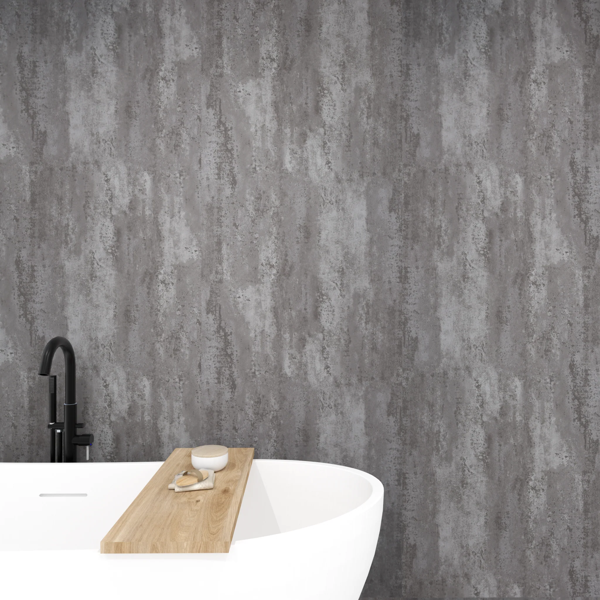 Premium Black Graphite Matt Shower Wall Panel – 1M x 2.4M - Image 6