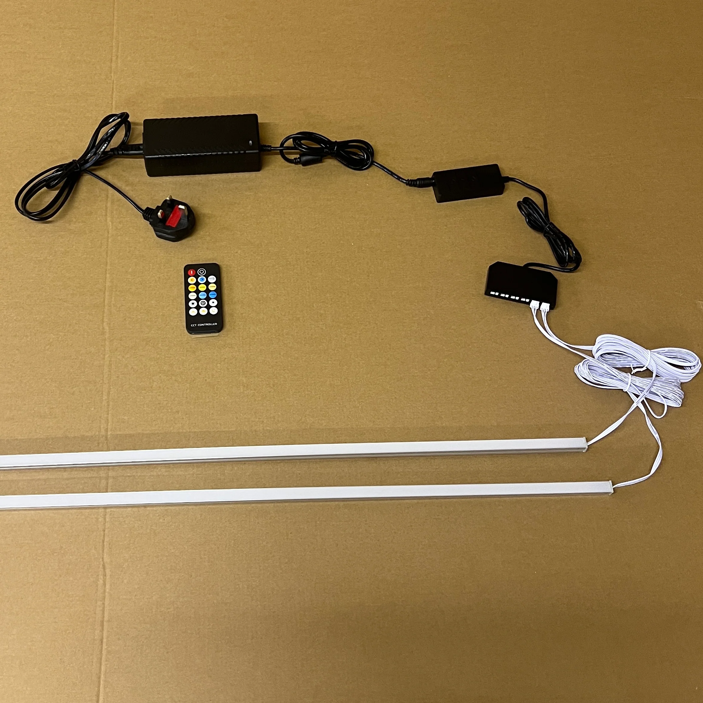 LED Strip Lighting Kit For Slat Wall Panels – 2-Pack - Image 3