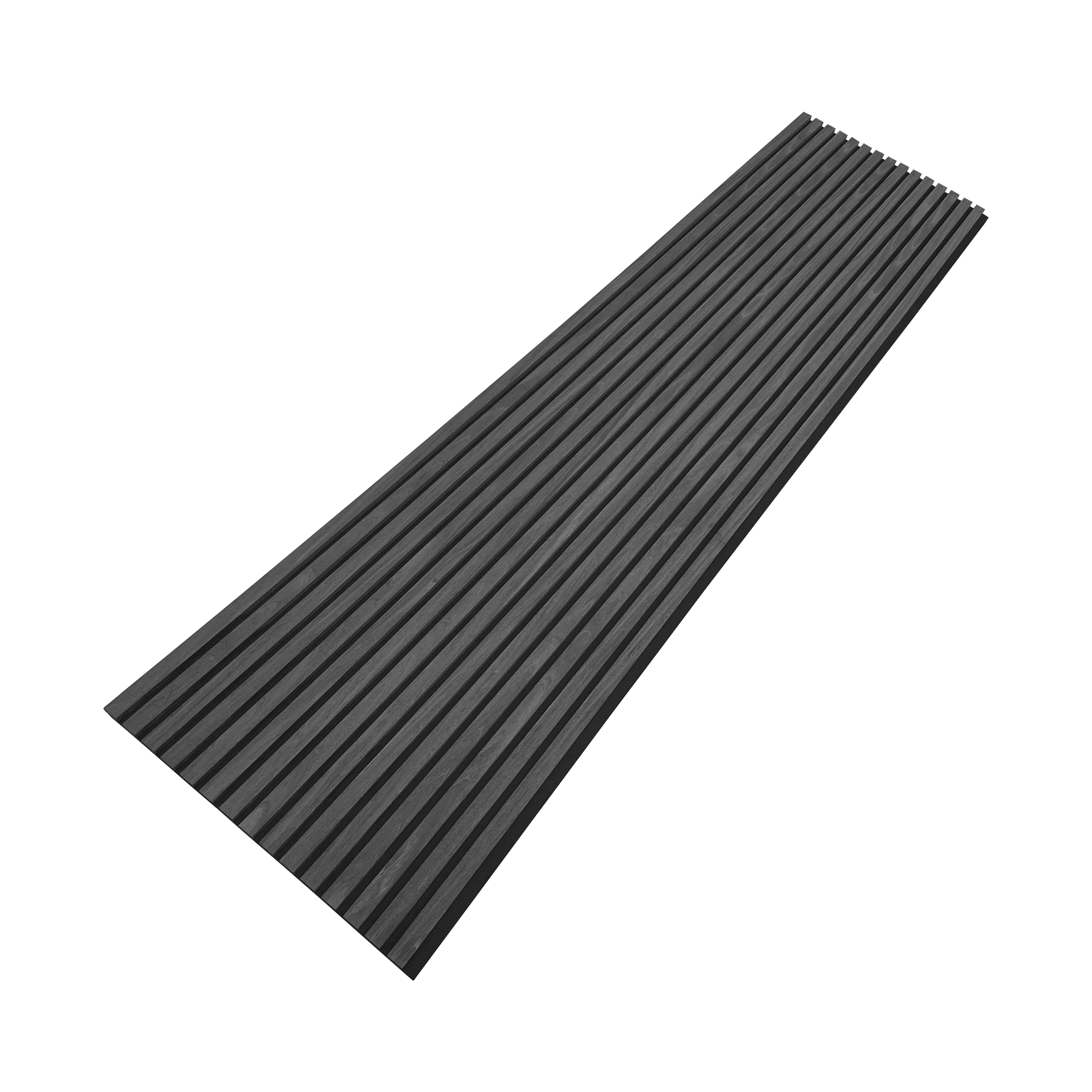 Acoustic Slat Wall Panel - Black Oak - Image 11