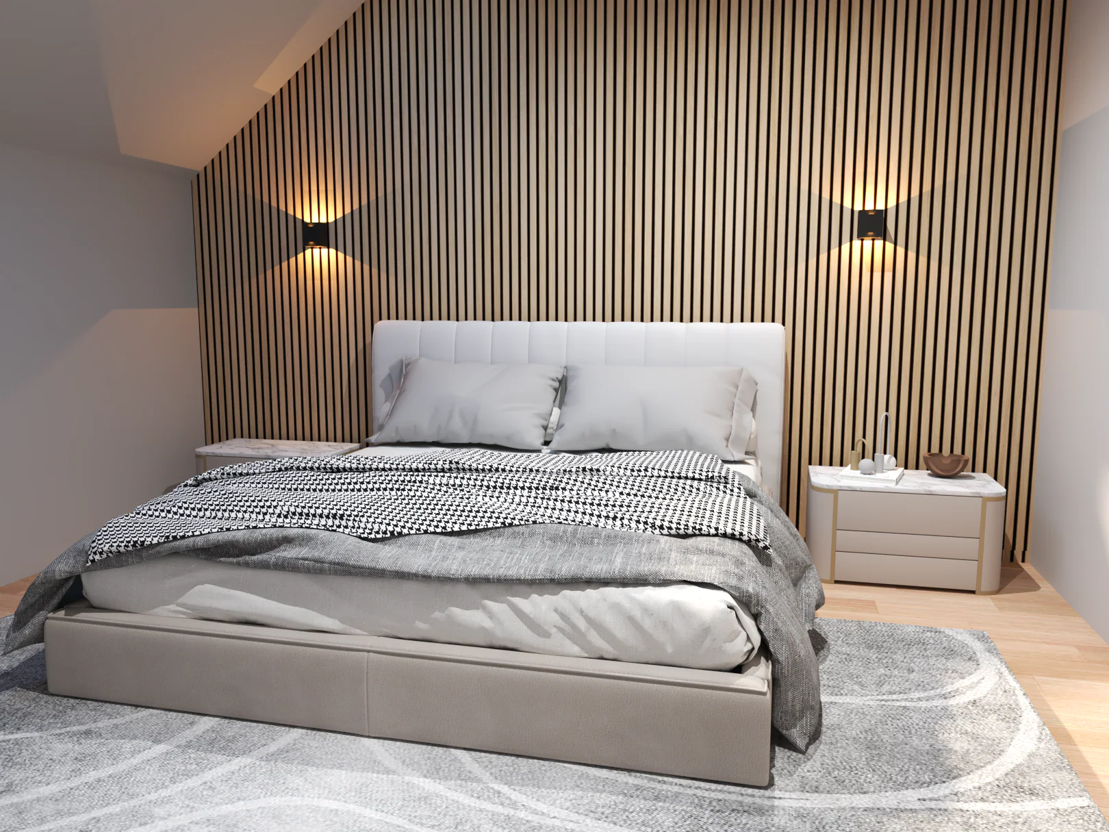 Acoustic Slat Panel - Natural Oak - Image 6