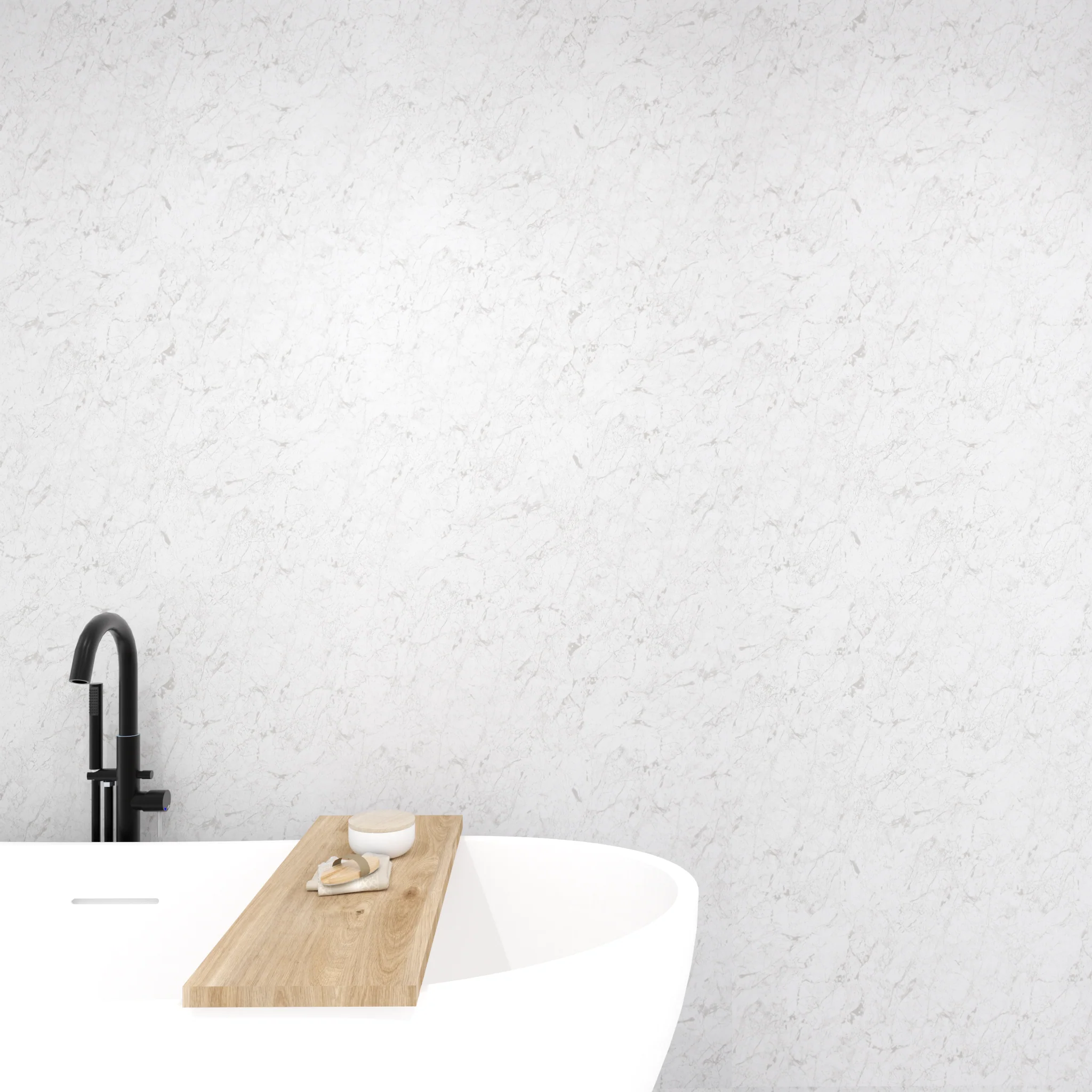 Premium White Granite Gloss Shower Wall Panel – 1M x 2.4M - Image 6